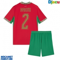 Maroko Achraf Hakimi #2 Domaci Dres za djecu SP 2026 Kratak Rukav (+ Kratke hlače)